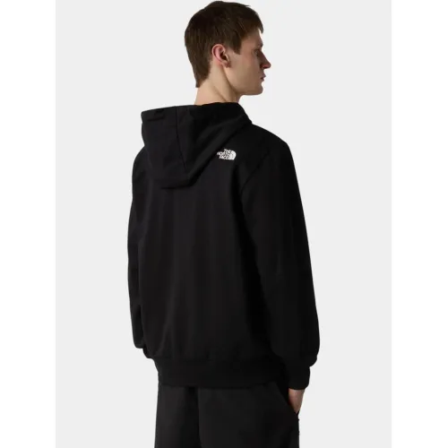 The North Face M Simple Dome Full Zip Hoodie Férfi Pulóver JK3-TNF Black