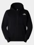 The North Face M Simple Dome Full Zip Hoodie Férfi Pulóver JK3-TNF Black