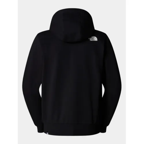 The North Face M Simple Dome Full Zip Hoodie Férfi Pulóver JK3-TNF Black