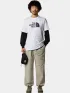 The North Face M S/S Easy Tee Férfi Póló FN4-Tnf White