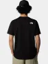 The North Face M S/S Easy Tee Férfi Póló JK3-Tnf Black