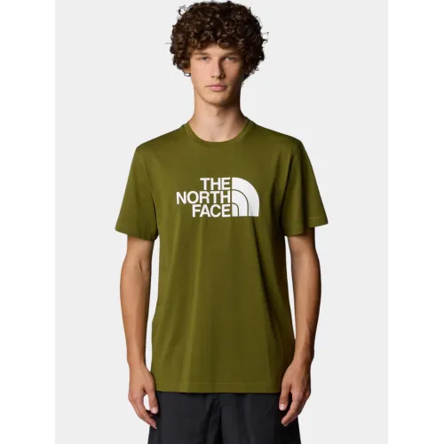 The North Face M S/S Easy Tee The North Face M S/S Easy Tee Férfi Póló TOE-Forest Olive-Tnf Wht