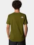 The North Face M S/S Easy Tee The North Face M S/S Easy Tee Férfi Póló TOE-Forest Olive-Tnf Wht