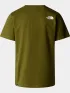 The North Face M S/S Easy Tee The North Face M S/S Easy Tee Férfi Póló TOE-Forest Olive-Tnf Wht