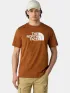 The North Face M Ss Easy Tee Férfi Póló BOE-Burnt Umber