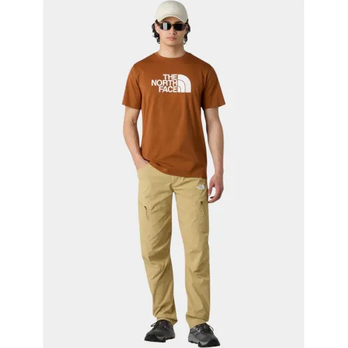 The North Face M Ss Easy Tee Férfi Póló BOE-Burnt Umber