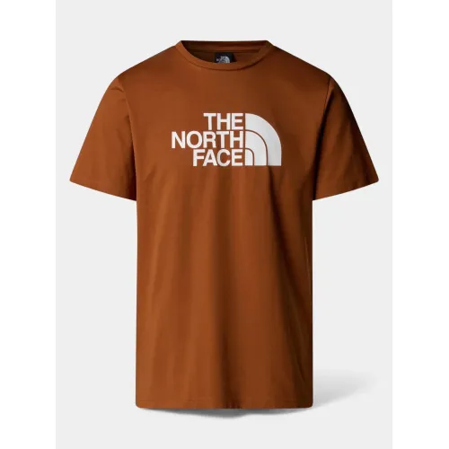 The North Face M Ss Easy Tee Férfi Póló BOE-Burnt Umber