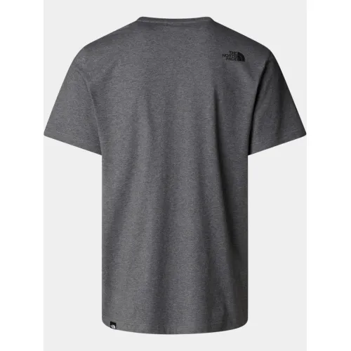 The North Face M Ss Easy Tee Férfi Póló DYY-TNF Medium Grey Heather