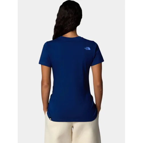 The North Face W S/S Easy Tee The North Face W S/S Easy Tee Női Póló 89N-Estate Bl-Virtual Bl