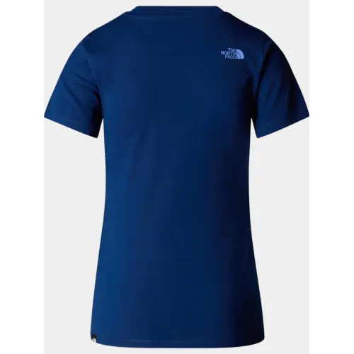 The North Face W S/S Easy Tee The North Face W S/S Easy Tee Női Póló 89N-Estate Bl-Virtual Bl