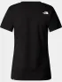 The North Face W S/S Easy Tee The North Face W S/S Easy Tee Női Póló JK3-Tnf Black