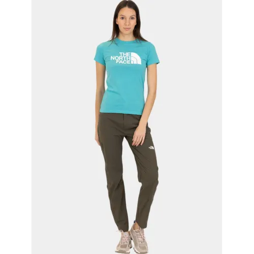 The North Face W S/S Easy Tee The North Face W S/S Easy Tee Női Póló YYN-Vistula Blue-Tnf Wht