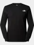 The North Face M L/S Easy Tee The North Face M L/S Easy Tee Férfi Hosszú ujjú póló JK3-Tnf Black