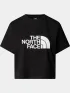 The North Face W S/S Easy Relaxed Cropped Tee The North Face W S/S Easy Relaxed Cropped Tee Női Póló JK3-Tnf Black