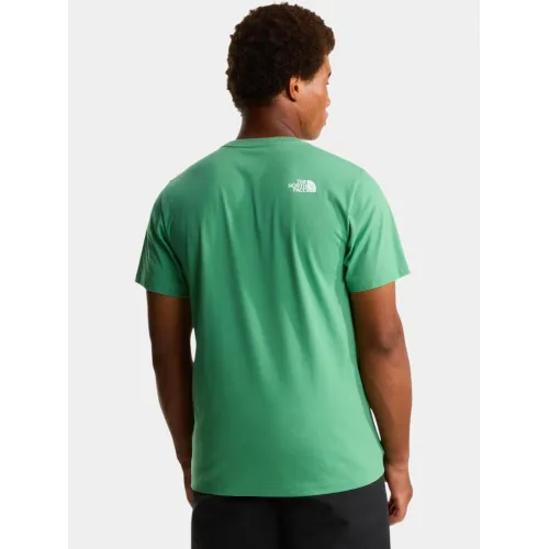 The North Face M Evolution Half Dome Regular Short Slee Férfi Póló G57-Dimmed Algae
