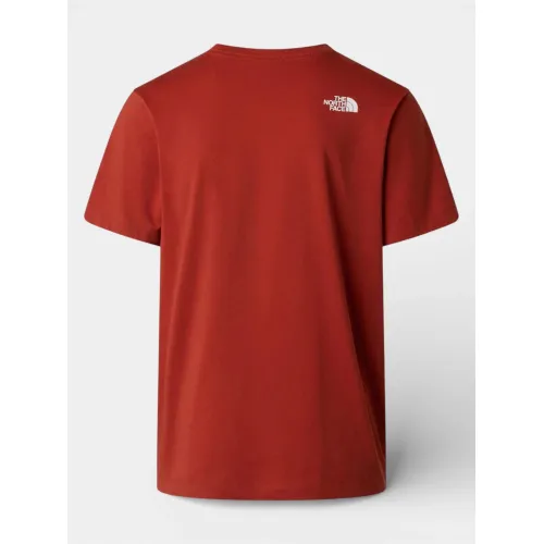 The North Face M Evolution Half Dome Regular Short Slee Férfi Póló G6I-Iron Clay