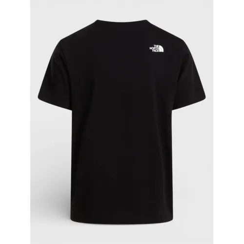 The North Face M Evolution Half Dome Regular Short Slee Férfi Póló KY4-Tnf Black-Tnf White