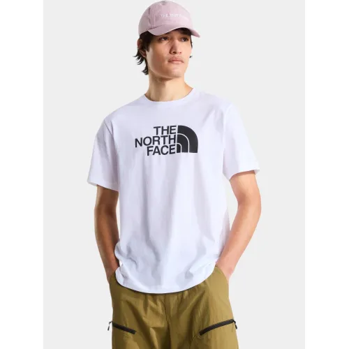 The North Face M Evolution Half Dome Regular Short Slee Férfi Póló LA9-Tnf White-Tnf Black
