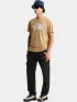 The North Face M Evolution Half Dome Regular Short Slee Férfi Póló LK5-Khaki Stone