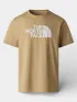 The North Face M Evolution Half Dome Regular Short Slee Férfi Póló LK5-Khaki Stone
