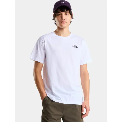 The North Face M Evolution Box Nse Regular Short Sleeve Férfi Póló FN4-Tnf White