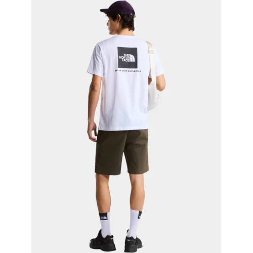The North Face M Evolution Box Nse Regular Short Sleeve Férfi Póló FN4-Tnf White