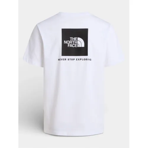 The North Face M Evolution Box Nse Regular Short Sleeve Férfi Póló FN4-Tnf White
