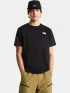 The North Face M Evolution Box Nse Regular Short Sleeve Férfi Póló KY4-Tnf Black-Tnf White