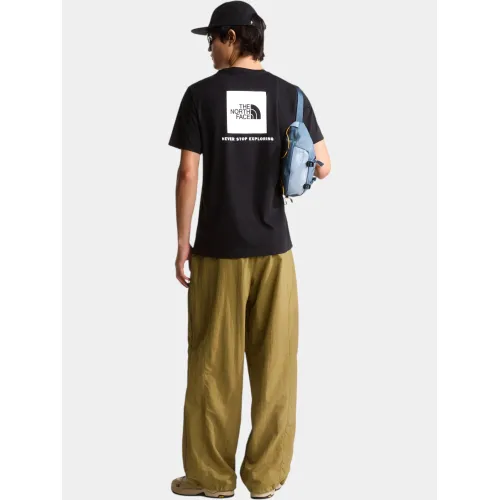 The North Face M Evolution Box Nse Regular Short Sleeve Férfi Póló KY4-Tnf Black-Tnf White