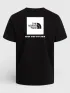 The North Face M Evolution Box Nse Regular Short Sleeve Férfi Póló KY4-Tnf Black-Tnf White