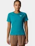 The North Face W Sunriser S/S Női Sport felső 6GO-Deep Teal