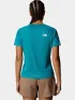 The North Face W Sunriser S/S Női Sport felső 6GO-Deep Teal