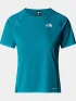 The North Face W Sunriser S/S Női Sport felső 6GO-Deep Teal
