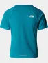 The North Face W Sunriser S/S Női Sport felső 6GO-Deep Teal