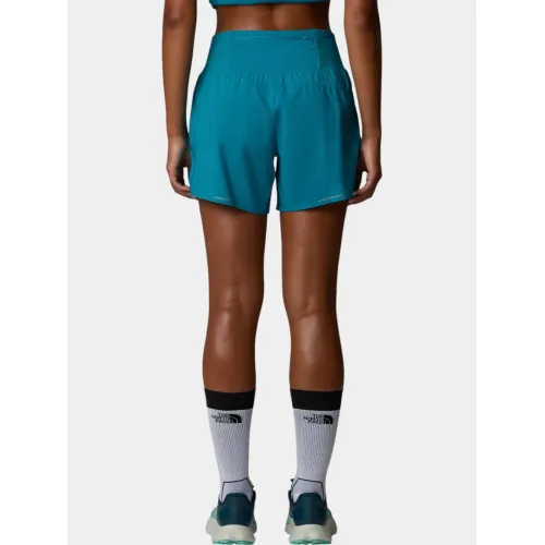 The North Face W Sunriser Short 5In Női Rövidnadrág 63M-Galactic Blue Prisms