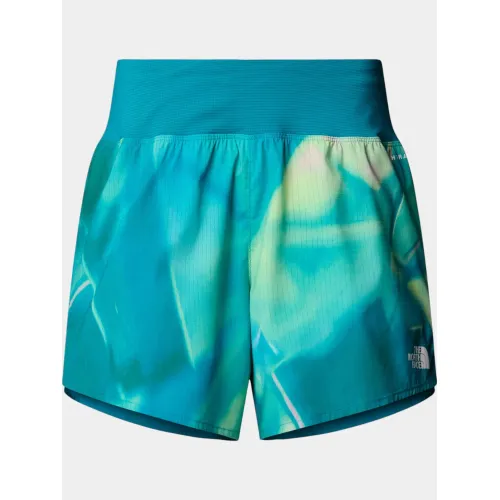 The North Face W Sunriser Short 5In Női Rövidnadrág 63M-Galactic Blue Prisms