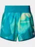 The North Face W Sunriser Short 5In Női Rövidnadrág 63M-Galactic Blue Prisms