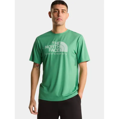 The North Face M 24/7 S/S Tee Logo Graphic Reg Férfi Póló G57-Dimmed Algae