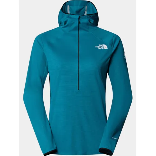 The North Face W Summit Direct Sun Hoodie The North Face W Summit Direct Sun Hoodie Női Polár, Softshell, Középréteg 6GO-Deep Teal