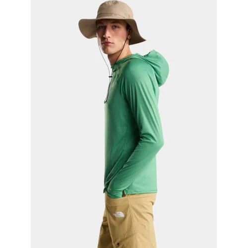 The North Face M Sunriser Hoodie Férfi Hosszú ujjú póló G57-Dimmed Algae