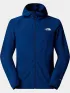 The North Face M Mountain Athletics Hooded Wind Jacket Férfi Esőkabát D1R-Estate Blue