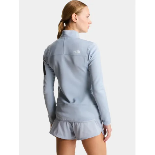 The North Face W Mistyescape Fleece Női Polár, Softshell, Középréteg GG9-Frost Grey-Tnf Black