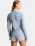 The North Face W Mistyescape Fleece Női Polár, Softshell, Középréteg GG9-Frost Grey-Tnf Black