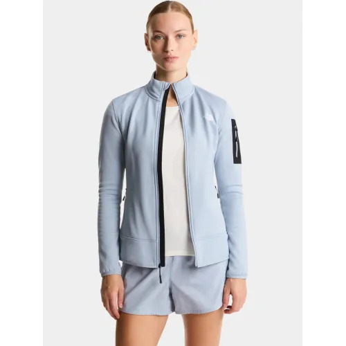 The North Face W Mistyescape Fleece Női Polár, Softshell, Középréteg GG9-Frost Grey-Tnf Black