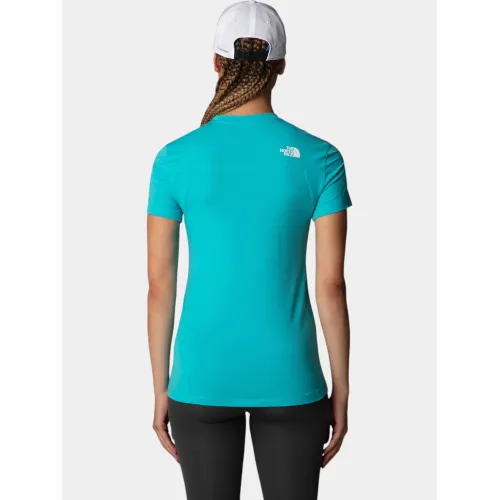 The North Face W Lightning Alpine S/S Női Sport felső 6IB-Galactic Blue