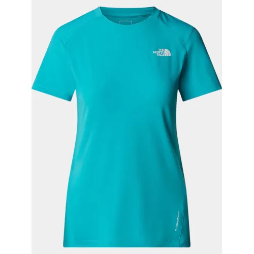The North Face W Lightning Alpine S/S Női Sport felső 6IB-Galactic Blue