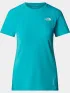 The North Face W Lightning Alpine S/S Női Sport felső 6IB-Galactic Blue