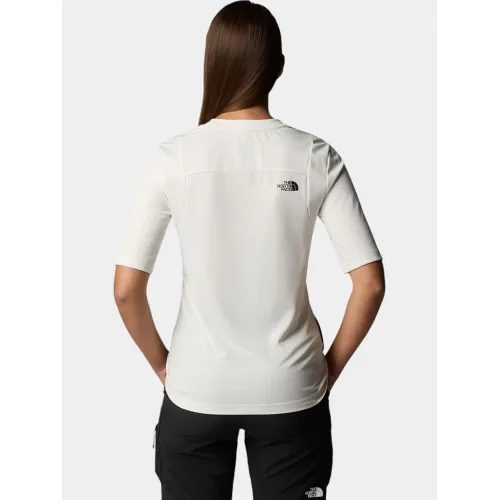 The North Face W S/S Lightrange Tee The North Face W S/S Lightrange Tee Női Sport felső QLI-White Dune