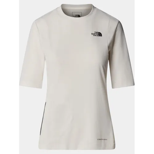 The North Face W S/S Lightrange Tee The North Face W S/S Lightrange Tee Női Sport felső QLI-White Dune