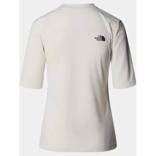 The North Face W S/S Lightrange Tee The North Face W S/S Lightrange Tee Női Sport felső QLI-White Dune